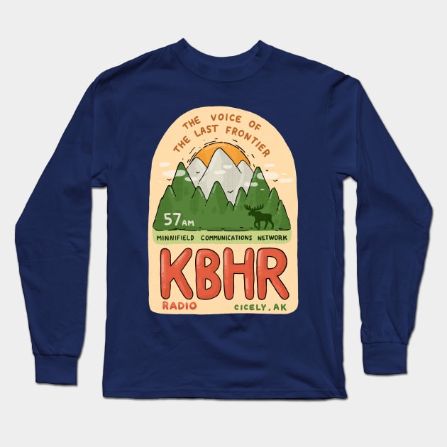 KBHR radio Long Sleeve T-Shirt by Tania Tania